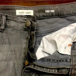 Warp n Weft Gray Straight leg Denim